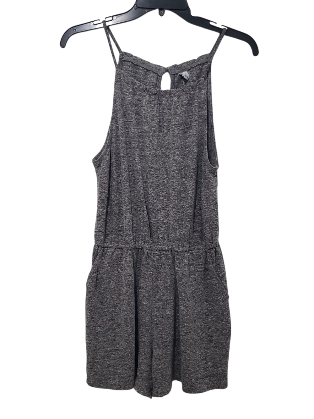 OLD NAVY Heather Gray Knit Romper | Medium